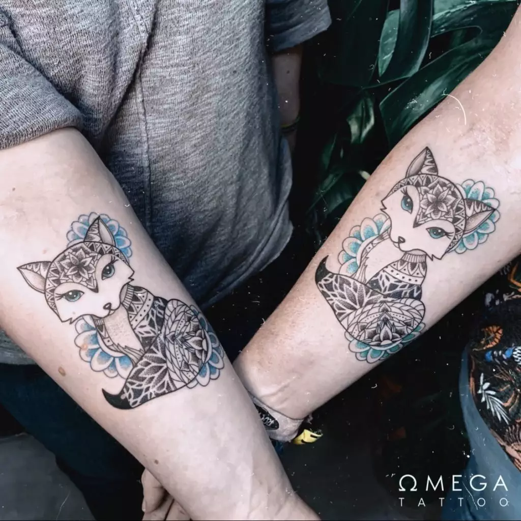 Fuchs Mandala Tattoo